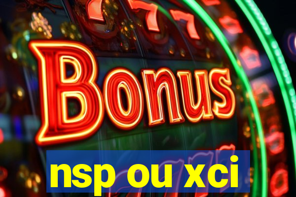 nsp ou xci